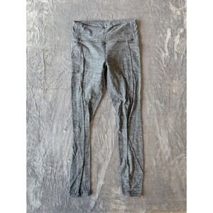 Athleta Salutation Stash Pocket Tight Grey Heather Space Dye Leggings Mens M